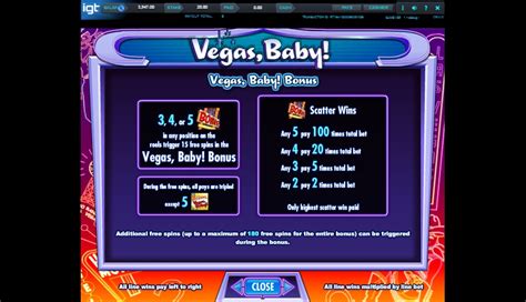 Vegas Baby Slot Machine - Play FREE Casino Game Online by IGT