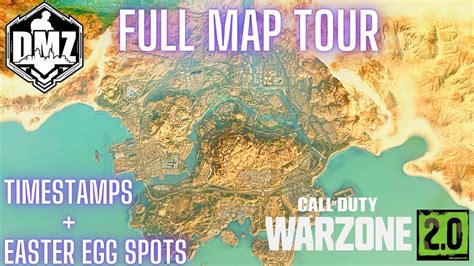 How to See the Full Warzone 2 Map (& DMZ Map) | CODMW2 Al Mazrah ...