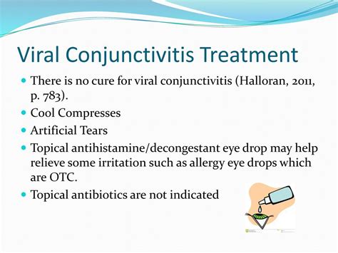 Conjunctivitis treatment antibiotic eye drops