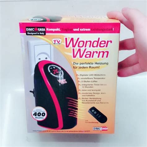 220V EU Plug Wonder Electric Heater Fast Fan Heater Winter Warmer Handy Portable Mini Wall ...