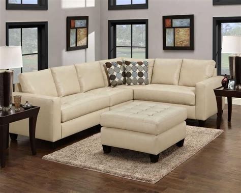 2024 Latest Small Scale Leather Sectional Sofas