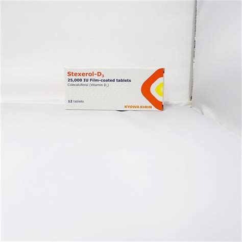 STEXEROL D3 Vitamin D3 Tablets 25000iu - 12 - Ashtons