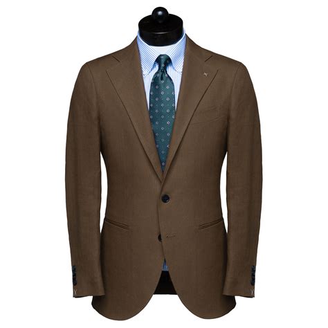 Spier and Mackay tobacco linen suit – Menswear Musings