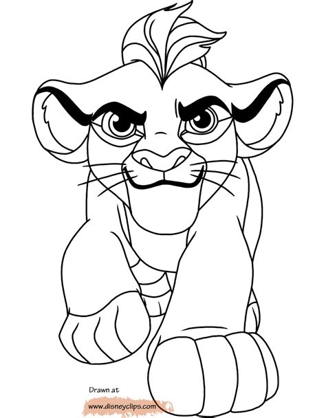 Printable Lion Guard Coloring Pages - CamrynqiSaunders