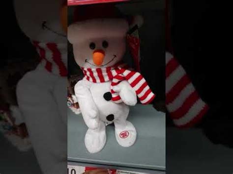 Asda Singing Dancing Snowman Toy - YouTube