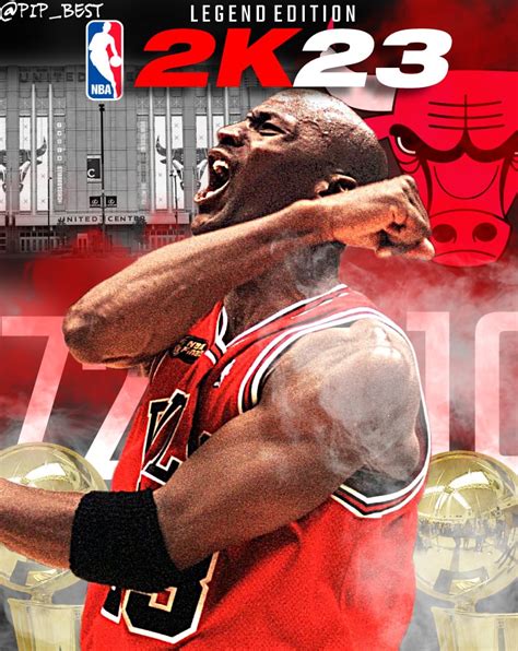 I Made an NBA 2K Cover Featuring Michael Jordan as the Legend Cover ...