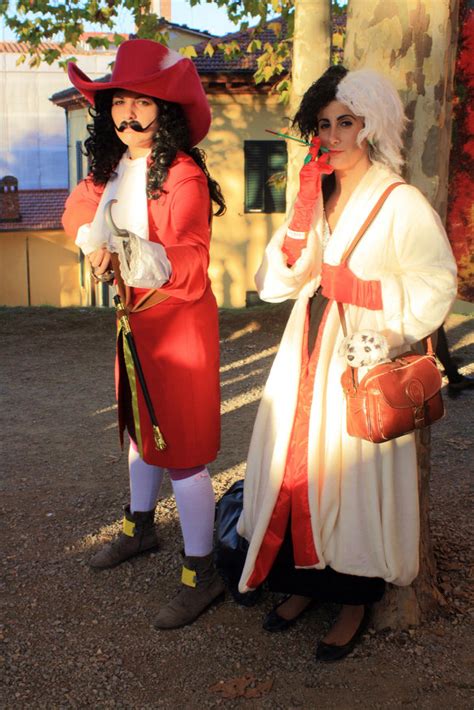 Captain Hook and Cruella de Vil Cosplay by Maspez on DeviantArt