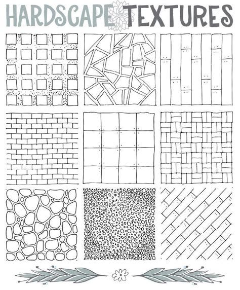 Drawing Ground Textures on www.lisaorgler.com | Landscape architecture ...