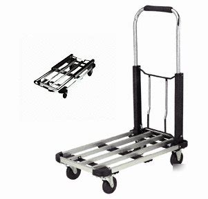 Aluminum platform truck foldable 330 lb. capacity