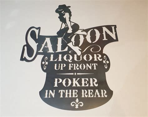 Saloon Sign — Steel Art NZ