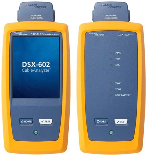 Rental of a network analyzer tool Fluke DSX-602 PRO for 1 day | Discomp ...