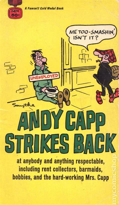 Andy Capp Strikes Back PB (1964 Fawcett Gold Medal) comic books