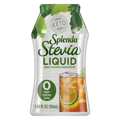 Splenda Stevia Liquid Sweetener | Zero Calorie Liquid Sweetener & Sugar Substitute