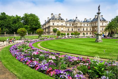 Jardin du Luxembourg, a beautiful garden in Paris, commissioned by ...