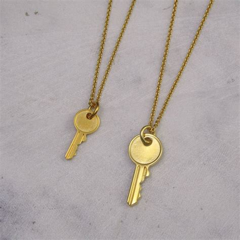 Key Necklace By Black Pearl | notonthehighstreet.com