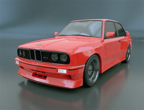 Custom BMW E30 M3 CGI on Behance