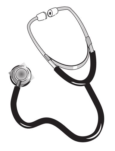 Stethoscope vector clip art | Public domain vectors