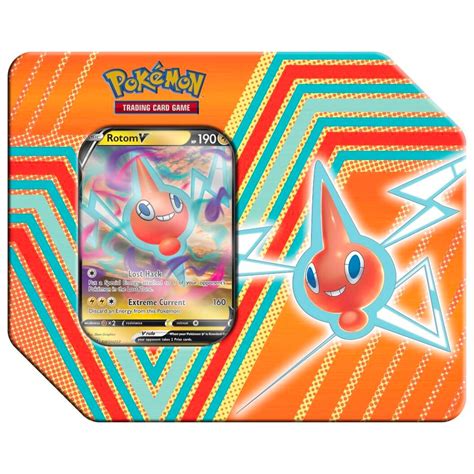 POKÉMON TCG Hidden Potential Tin Pokemon (5 Booster Packs) Sealed Rotom V