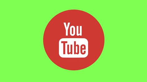 Youtube Logo - Icon #2 Animated | Green Screen | Free Download | 4K 60 FPS ! - YouTube