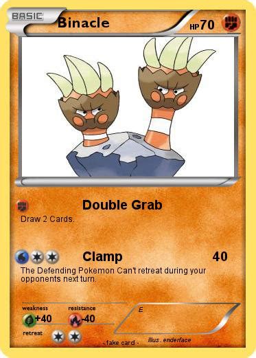 Pokémon Binacle 10 10 - Double Grab - My Pokemon Card