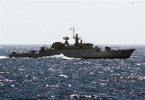 IRIN Alvand (F-71) Light Frigate Warship