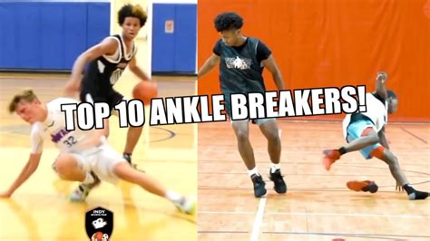 TOP 10 ANKLE BREAKERS FROM HIGH SCHOOL BASKETBALL!