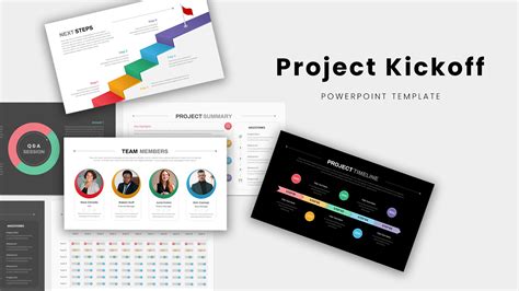 Project Kickoff Presentation Kickoff Meeting Template For Powerpoint ...