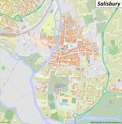 Salisbury Maps | UK | Discover Salisbury with Detailed Maps