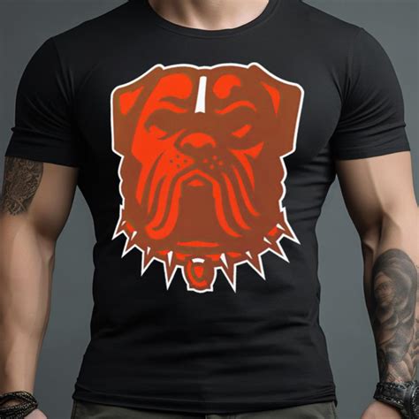 Cleveland Browns Dawg Logo Shirt - Hersmiles