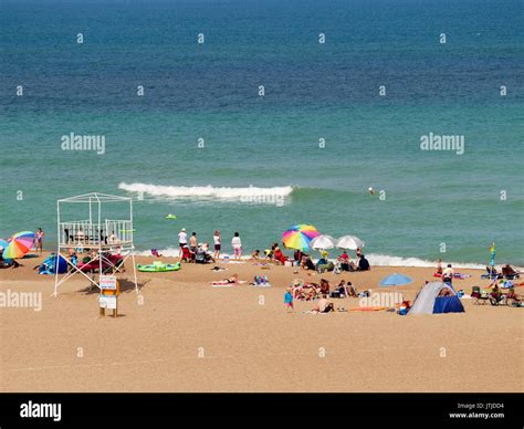 Lake Michigan beach at New Buffalo, Michigan Stock Photo - Alamy