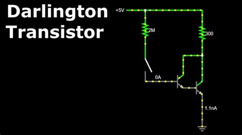 Darlington Transistor- Darlington Pair- Darlington Transistor Circuit, Simulation, Working ...