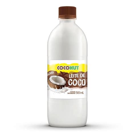 LEITE DE COCO COCO NUT 500ML PET - Foco Alternativo - Atacado de ...