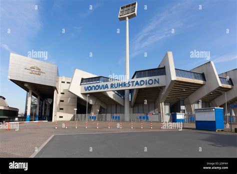 Vonovia Ruhrstadion, football stadium of VfL Bochum, Bochum, Ruhr district, North Rhine ...