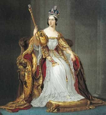 State Portrait of Queen Victoria 1837 - World History Edu