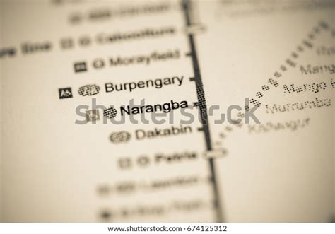 Narangba Station Brisbane Metro Map Stock Photo 674125312 | Shutterstock