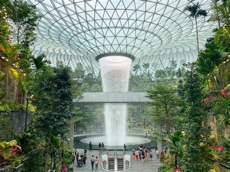 Nature-Inspired Amusement Park Opens in Singapore's Airport - The ...