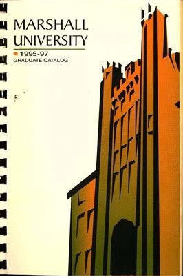 "Graduate Catalog, 1995-1996-1997" by Marshall University