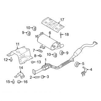 2008 Mazda Miata MX-5 OEM Exhaust Parts | Systems, Tips — CARiD.com