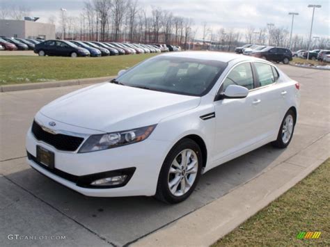 Snow White Pearl 2011 Kia Optima EX Exterior Photo #41042973 | GTCarLot.com