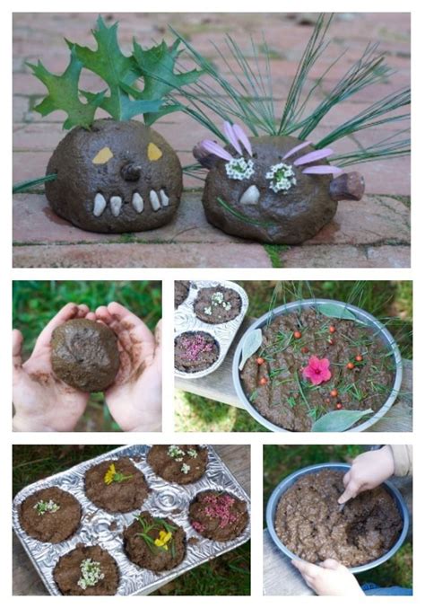 Fun Mud Play Ideas for Kids | Mud Pies and Mud Ball Critters | Fun ...