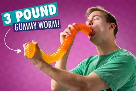 Giant 3-Pound Gummy Worm: We've got the largest selection.