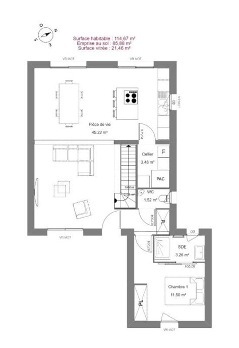 Maison 5 pièces 114 m² - Ventes immobilières