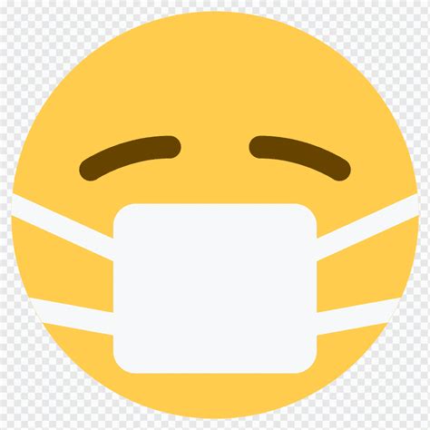 Máscara cirúrgica Emoji Surgery Health Care, chorando emoji, rosto, sorridente, adesivo png ...