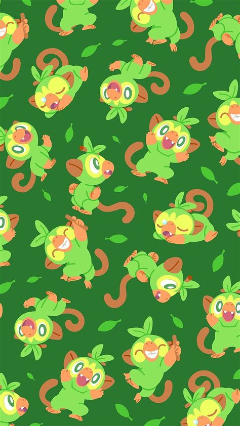 I Made Phone of the Galar Starters! : pokemon, Grookey HD phone wallpaper | Pxfuel