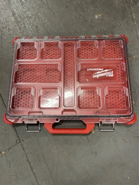 MILWAUKEE 48-22-8431 10-COMPARTMENT Durable PACKOUT Low-Profile Tool ...