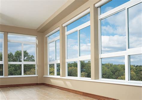 Design of large PVC windows. | Ecohouse-eg.com