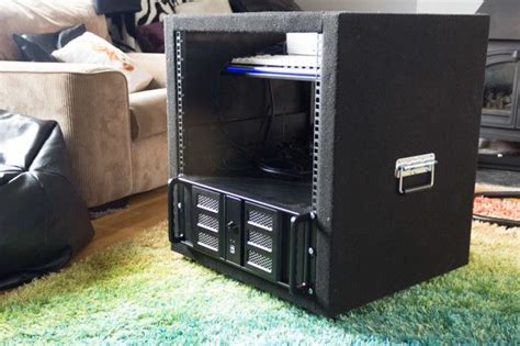 How to Build a DIY Rack Case (and Why) | Diy rack, Server room, Rack