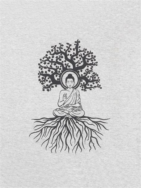 Buddha Tree Drawing at PaintingValley.com | Explore collection of ...