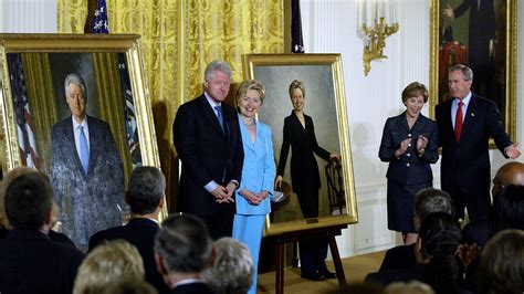 Portraits of George W. Bush and Bill Clinton Are Back on Prominent ...