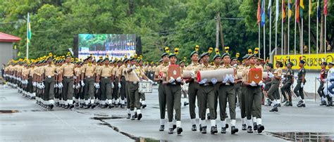 National Cadet Corps received President’s Colours and Corps Colours. – National Cadet Crops (NCC ...